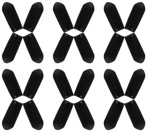 Ciieeo 100 Embouts Caoutchouc pour Serrage-têtes Diy, Manchons 4,5 Cm Épaisseur 3 Mm, Protections Remplaçables pour Accessoires Cheveux, Lot de 100 Pièces, Coiffure Féminine et Bricolage
