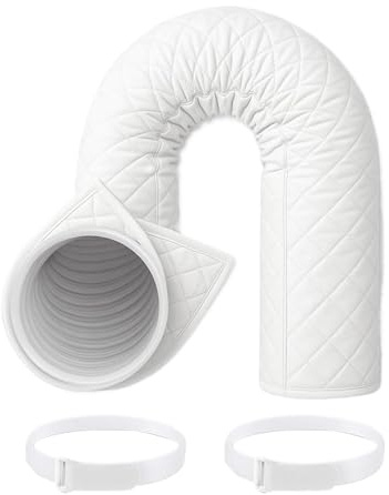 Manchon Isolant Climatiseur Mobile - Adaptable 5 et 5.9 Diamètre | Protection Conduit Évacuation | Maison, Appartement, Garage, Sous-Sol, Bureau, Efficacité Refroidissement