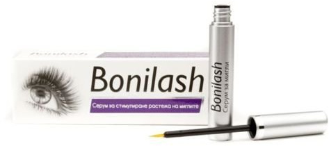 Bonilash - Suero para crecimiento de pestañas, largas, gruesas y naturales, 3 ml