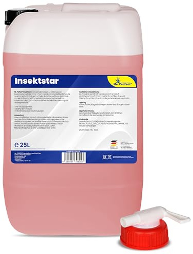 Mr. Perfect® Professioneller Insektenentferner Auto - 25L I Auto & Motorrad Insektenentferner - Geeignet für Lack, Glas, Kunststoff & Chrom I Lackschonender Insektenreiniger, Vorreiniger