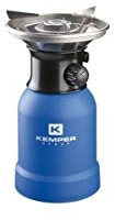 KEMPER - Fornello a gas piezo KE2008- Riscaldamento a gas - Guscio ABS - Riscaldamento campeggio per cartuccia gas 190 g