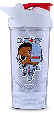 Shieldmixer Hero Pro Classic Shaker for Whey Protein Shakes and Pre Workout, BPA Free, 700 ml, Cyborg Mini