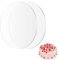 Cents Matter 2Pcs Circle Clear Acrylic Sheets, 12 x 12 Inches Round Transparent Acrylic Discs with Protective Film for DIY Crafting, Table Signs, Painting