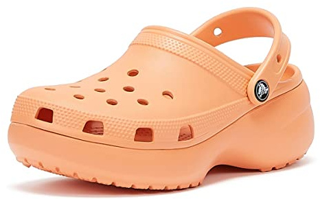Crocs kvinnors klassiska plattform Clog W, Papaya, 34/35 EU