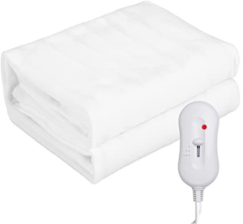 WELLHUT Massage Table Warmer, Heated Mattress Pad w/ 3 Heat Settings, Overheat Protection, Machine Washable Electric Bed Warmer, Heating Pads for Home Spa Salon