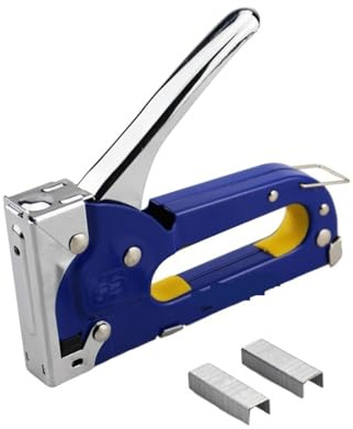 Tacker, 4–8 mm robuste manuelle Heftklammer-Nagelpistole, Möbelhefter for Holzmöbel, Polster, Rahmen, Nagler, Nietwerkzeug für Holzbearbeitungs-, Profi- und Heimwerkerprojek (Color : Spray plastic st