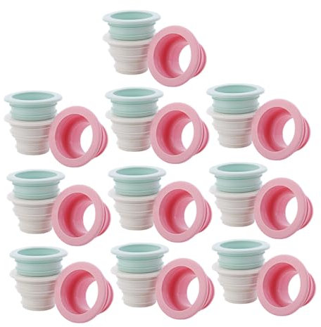 Gadpiparty 10pcs Kitchen Sink Plug for Drain TPR Floor Drain Cover Odor Design Random Color