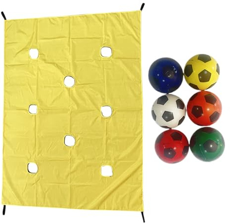 Juego De Team Building con con Agujeros - Juego De Desafío Equipo Al Aire Libre con - Desafío Deportivo para Eventos Escolares, Parques, Gimnasio Y Jardín