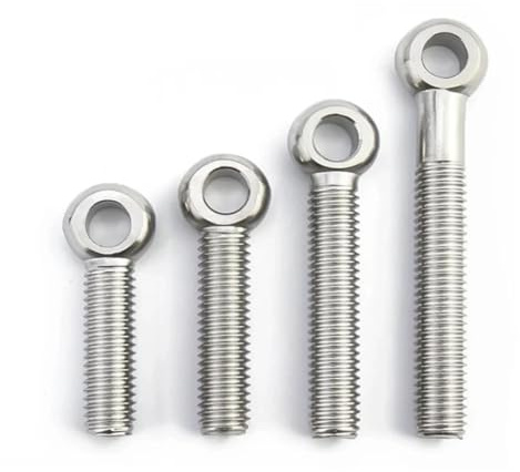 Boulon à œillet en acier inoxydable 304 M14~M24, goujon, ancrage articulé, vis à trou de glissement, filetage partiel/complet(M18-1PCS_170MM)
