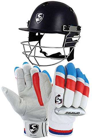 SG Optipro Herren Handschuhe für Cricket-Helm, Größe Optipro RH (Farbe kann variieren)