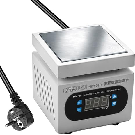 Duisger Station chauffante en aluminium, plaque chauffante électronique, plate-forme de préchauffage 0-400 ℃ pour la plantation de BGA, circuits imprimés, réparations d'écran LCD de téléphone portable