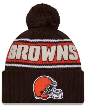 New Era Sideline 2024 Beanie American Football Bommel Pompon Winter Mütze Teamlogo NFL