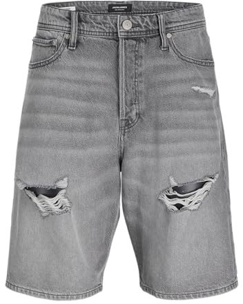 JACK & JONES Jjialex Jjoriginal Sq 073-Pantalones Cortos Hombres
