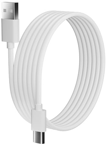 pluX Extra Long Micro USB Cable, USB to Micro USB Triple Fast Charger Cable, Compatible with TV Stick,Chromecast, Power Bank, Android Phone, 16FT