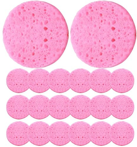 Éponges pour le visage | Éponges de nettoyage pour le visage | Éponge de coton en pâte de bois | Éponges cosmétiques de spa | Tampons nettoyants pour un usage personnel spa esthéticien
