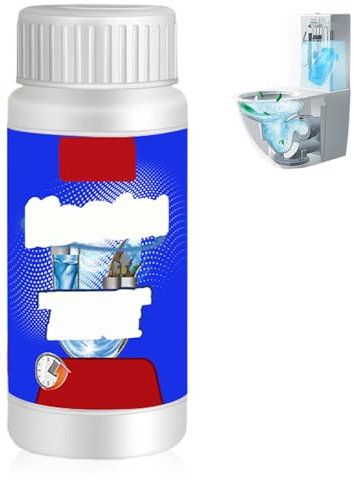 Rohrreiniger Extrem Stark, Toilettenreiniger Extrem Stark, WC Reiniger Abflussreiniger Schaum, Fette Toilet Cleaner Kloreiniger Extra Stark Reinigungsmittel für Küche und Bad (1)