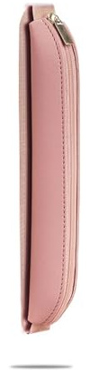 Gramigg Federmäppchen aus PU-Leder mit verstellbarem Gummiband, Notizbuch-Federmäppchen für Planer, Ordner, Bücher, Reisetasche, a