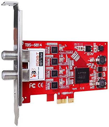 TBS-6814 ISDBT Quad-Tuner, PCIe HD TV Empfangskarte, internal Tuner