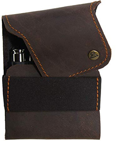 AKAH Patronenetui aus Büffelleder mit Pullup Effekt für RUAGMODUL 5X Kugel (Norma, RWS)