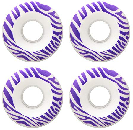 Skateboard Wheel 4Pcs PU Double Warped Skateboard Rollen Bürste Street Skate Skating Rollen 58x32mm