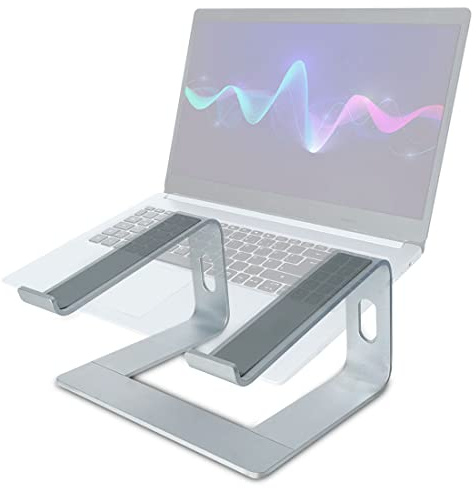 keepdrum RS102S Notebook-Ständer für Laptop 10-20 Zoll Silberfarben