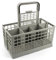 Premium Universale Cestello Portaposate Universale Per Lavastoviglie Adatto Per AEG, Bosch, Bauknecht, Gorenje, Miele, Neff, Privileg, Siemens, Whirlpool, Zanussi | Dimensioni: 24 x 14 x 24,5 cm