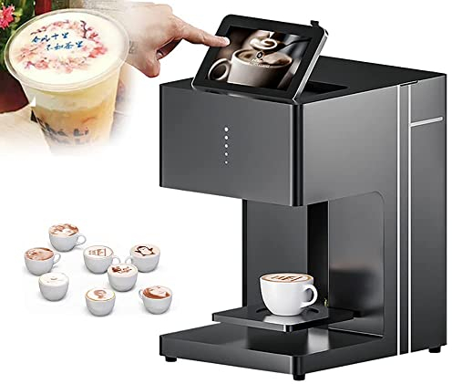 Macchina elettrica Macchina per Stampante per caffè, Stampante 3D Latte Art Digitale con WiFi Foto a Colori, Creatore di Decorazioni Fai-da-Te, per Dolci Biscotti Pane