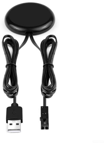 HpLive Variateur d'intensité tactile, variateur d'intensité, interrupteur tactile panneau en bois, LED 5 V à intensité variable, interrupteur tactile (noir)