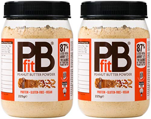 PBfit BetterBody Peanut Butter Powder, 225 g (Pack of 2)