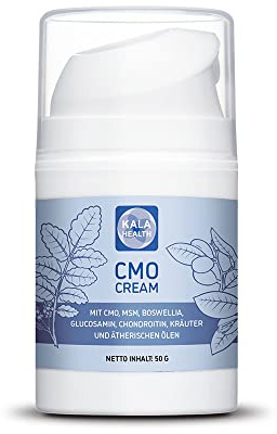 Kala Health Cream para los músculos y las articulaciones - Crema MSM - Ungüento para MSM con miristoleato de cetilo - Crema para los músculos y las articulaciones tópicas naturales