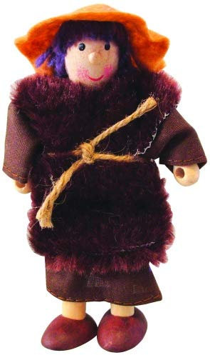 Winzlinge Biegepuppe - Hirte Dunkles Fell