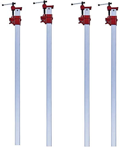 4X 48 Inch Aluminium Quick Release Lightweight Anodised Sash Clamp 4 Foot Ft