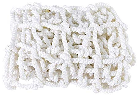 Kinderschutznetz Weiß Sicherheitsnetz Für Kinder Kletternetz, Fallschutznetz Innendekoration Netz Fotowanddekoration Balkon Treppe Bruchsicheres Netz Gewebtes Seil Netz Weiß(Size:1*3m(3*10ft))