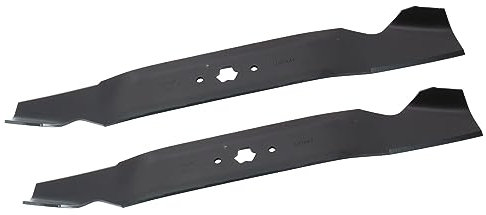 SECURA Jeu de lames (high-lift) compatible avec Colombia PX18KT107H 13CG79GG646 Tracteur de pelouse
