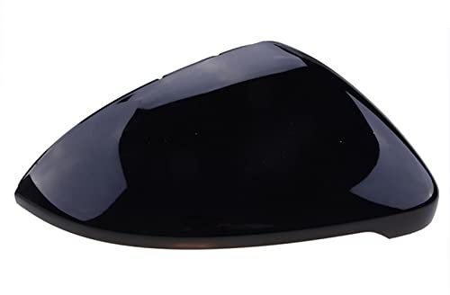 Spiegelkappe Glänzend Schwarze Seitenspiegelkappen Für VW Für Golf 7 MK7 MK7.5 Für GTI R Für GTE Für GTD 2013–2020 Rückspiegelabdeckung Flügel Rückspiegel Spiegelkappen(Size:Recht)