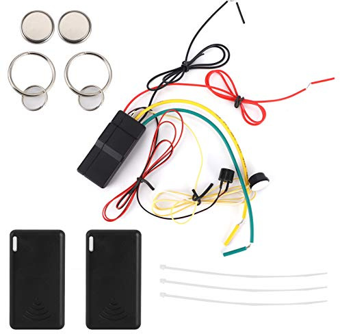 Klanata 2.4ghz Moteur antidémarrage Universel Anti-détournement de système d'alarme avec Circuit Intelligent coupé pour véhicules DC12V
