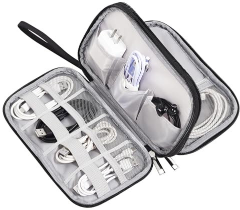 Kabeltasche Kabelorganizer (Schwarz)