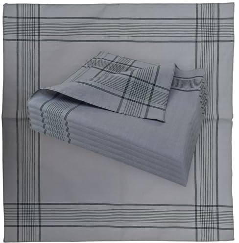 Bundeswehr Stofftaschentücher Herren Taschentücher Stoff 100% Baumwolle Größe 50x50 cm (6 Stück)