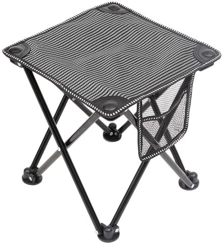 RBUDSPOLF Klapphocker Tragbarer Klappstuhl Klappbarer Campinghocker Outdoor-Campinghocker Kleiner Reisehocker, Geeignet Für Outdoor-Aktivitäten Und Picknicks/a/30 * 30 * 28Cm