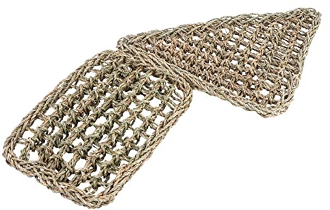 TOYANDONA 2 pièces Tapis Reptile Algues Hamac Suspendu pour Lézards Iguanes Geckos et Petits Animaux Confortable et Facile à Nettoyer Extension Despace Vertical pour Terrarium et Maison