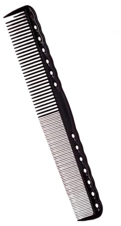 Pettine professionale da barbiere in resina, con impugnatura ergonomica, design leggero, per saloni di capelli e tagli di capelli casalinghi, pettine ergonomico per capelli