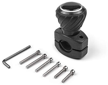 Deluxe Steering Wheel Power Handle Spinner Knob - Universal Steering Wheel Fit for Cars, Trucks, Tractors, Mowers, Forklifts, etc