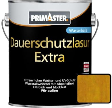 Primaster Dauerschutzlasur Extra Kiefer 750ml Holzlasur Außen Holzschutz