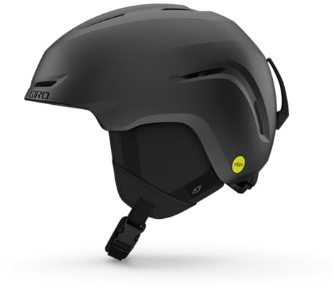 Giro Sario Mips Skihelm Snowboardhelm – MIPS Technologie – In-Mold Konstruktion – verstellbares Passformsystem – Seamless Fit – Graphite, Größe: M