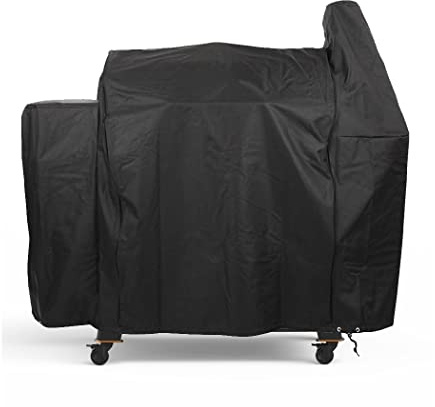 ZJYWSCH Grill Cover for Pit Boss Savannah Onyx Edition Wood Pellet Grill PB1500NX 600D Heavy Duty Waterproof Pit Boss Savannah Onyx 1500 Grill Smoker Cover