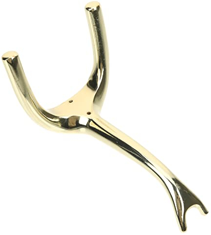 Supvox Sportzubehör Metall-pool-queue-brückenkopf Metall-billard-queue-stöcke Brücke Pool-queue-halterung Billardqueue Ruht Ständer Für Billardstöcke Das Kreuz Kupferimitat Tragrahmen