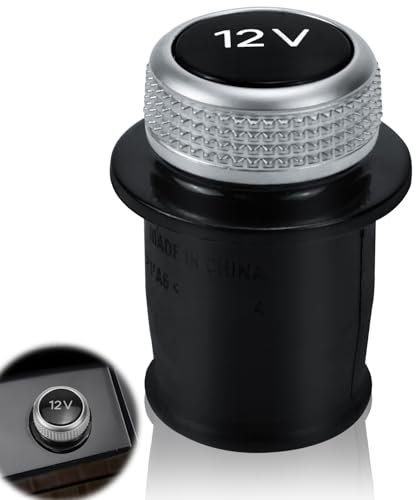 Tapa del Enchufe del Encendedor de Cigarrillos para Automóviles 4H0919311 8W0919311 Repuesto Accesorio de Coche Fácil de Instalar para A3 A4 A6 A7 A8