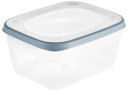 keeeper Contenitore salvafreschezza, 1800 ml, adatto al microonde, impilabile, lavabile in lavastoviglie, 20 x 15,5 x 9,5 cm, Franco, blu nordico (blu)