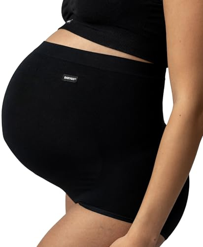 BABYGO Over Bump Knicker (UK, Alpha, L, Regular, Regular, Black)