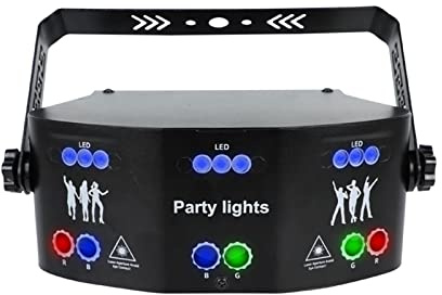 Générique Stroboscope LED - Éclairage Stroboscopique pour Fêtes et Événements, 15 Flash Lights, Effets Spectaculaires pour Soirées